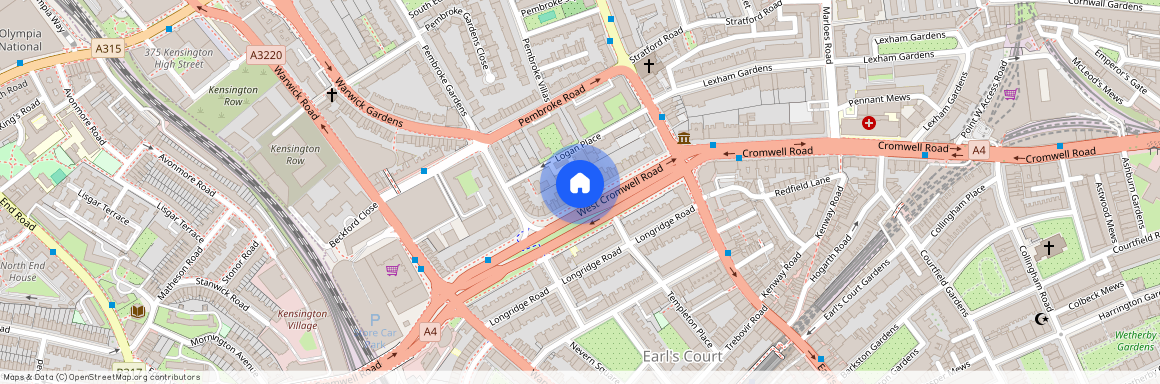 West Cromwell Road, LONDON SW5