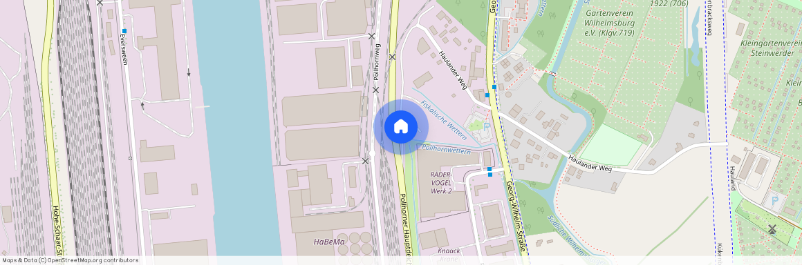 21107 Hamburg-Mitte - Hamburg Wilhelmsburg