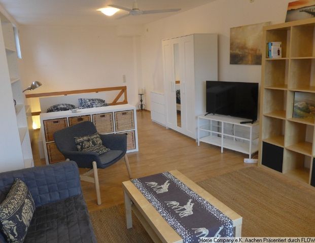 Aachen-Burtscheid: Ruhige, möbl. 2-Zi.-Maisonette-Whng. in bevorzugter Lage - Photo 1