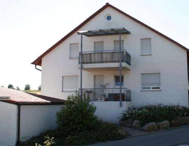 3 ZKB mit Balkon & Terrasse in ruhiger Lage von Kirchardt - Foto 1