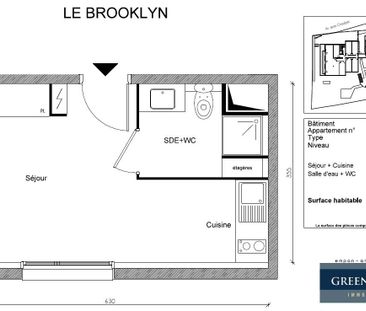 Appartement 1 pièce - Photo 2