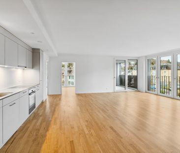 Moderne 4.5 Zimmerwohnung im Tower Münchenstein - Foto 1