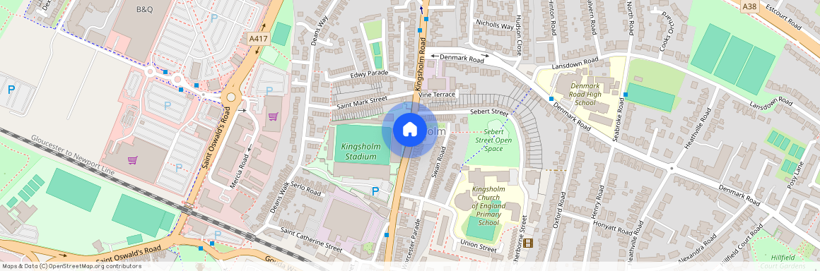 Kingsholm Road, Gloucester GL1