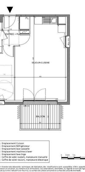 Louer appartement 2 pièces de 44 m² - Photo 2