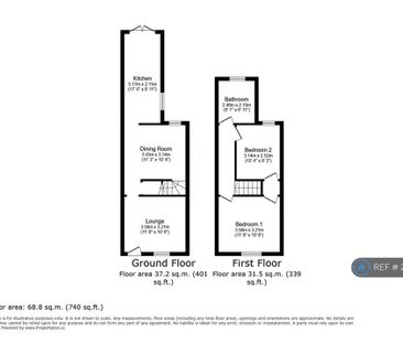 2 bedroom terraced house to rent - Photo 3