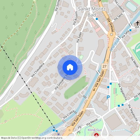 Via G. Segantini, 7500 St. Moritz