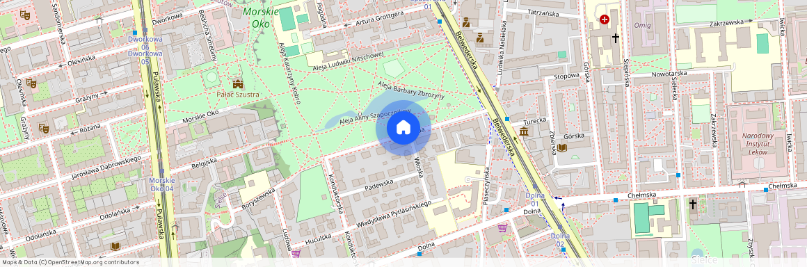 ul. Promenada, Sielce, Mokotów, Warszawa, mazowieckie