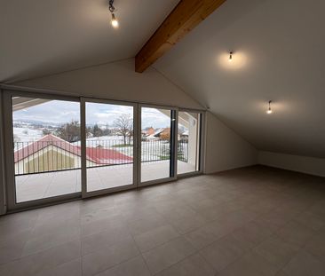 New 2.5-room apartment with large balcony in Billens - Foto 5