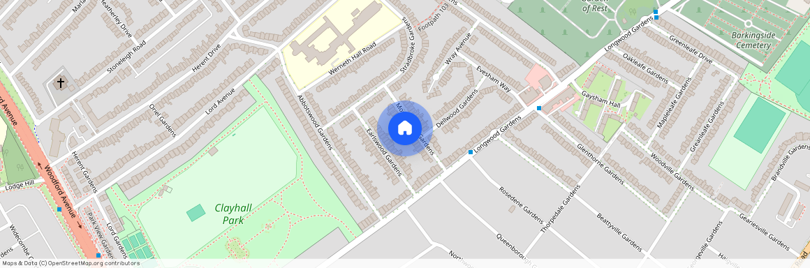 Monkswood Gardens, Ilford, IG5