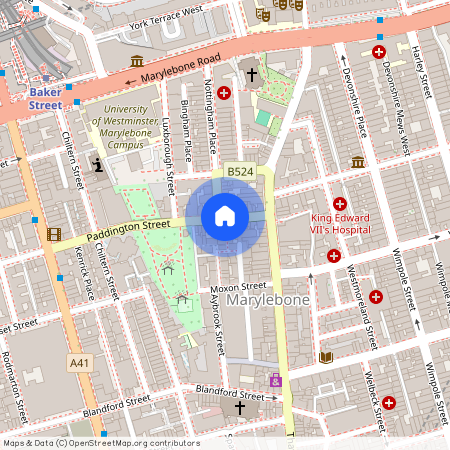57 Paddington Street, London W1U