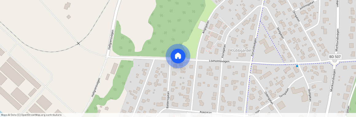 Lövholmsvägen, Piteå