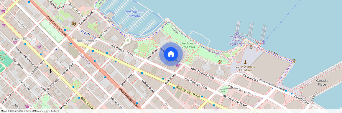 West Cordova Street, Coal Harbour, Vancouver