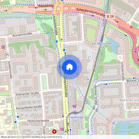 Leopoldstraße 204a, 80804 München, Germania