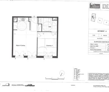 location Appartement T2 DE 41.1m² À ASNIERES - Photo 3