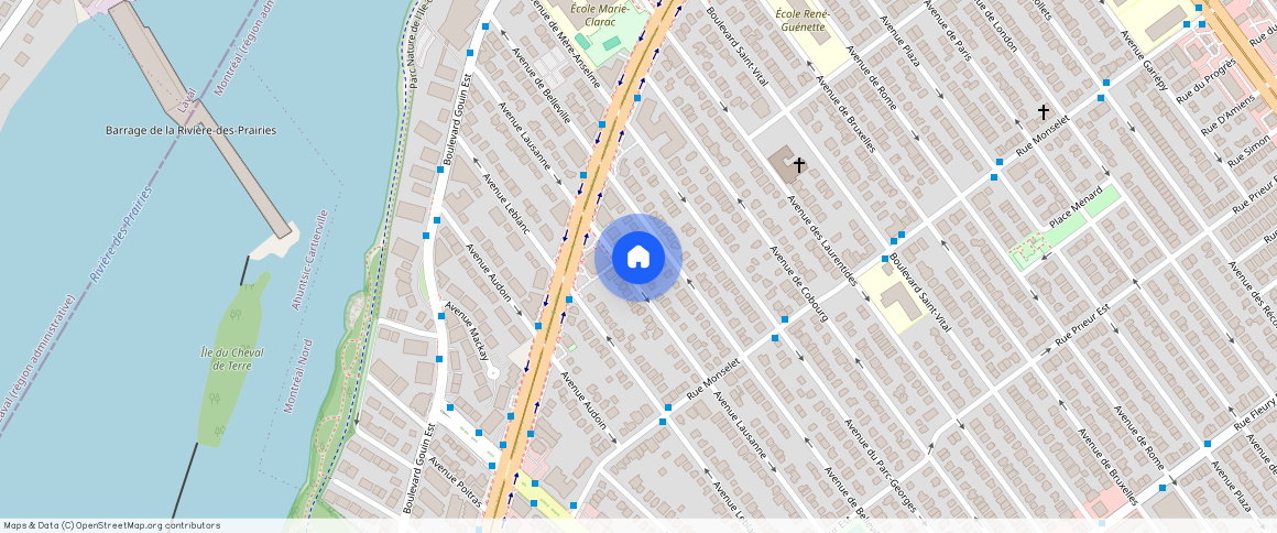 ** Avenue Lausanne, Montréal-Nord, Montréal-Nord, Ile de Montréal, H1H 4T3