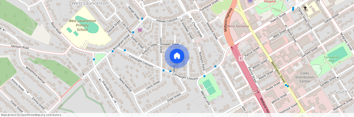 West Launceston, Launceston And North East