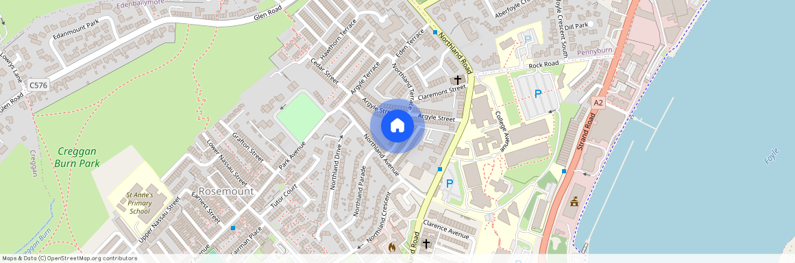 STUDENT ACCOMMODATION, 8 Northland Terrace, Derry/Londonderry, BT48 7JQ