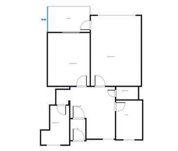 Moderne 2-Zimmer-Wohnung für Singles und Paare kurzfristig verfügbar - Photo 3