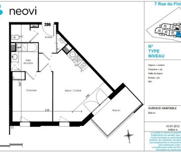 Appartement 2 pièces – 42 m² - Photo 6