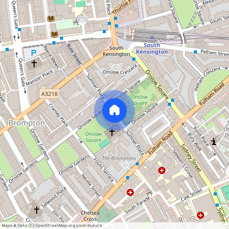 South Kensington, Onslow Square, SW7 3NX, London