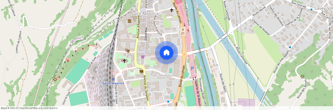 Avenue des Terreaux, 1890 St-Maurice