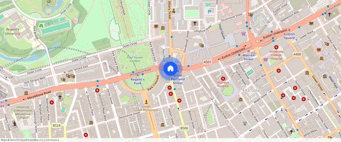 Great Portland Street, London