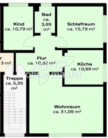 Attraktive helle 3-Zimmer-Wohnung in guter Lage - Photo 3