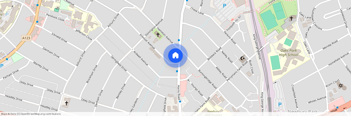 Horns Road, Ilford, London, IG6