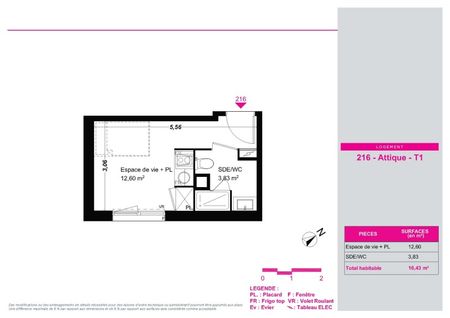 Location Appartement 1 pièce 16m² FRANQUEVILLE ST PIERRE 76520 - Photo 5