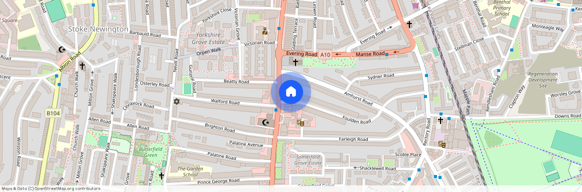 Foulden Terrace, Stoke Newington, N16