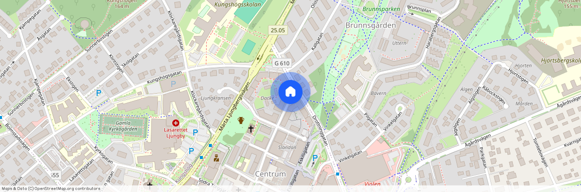 Centrum, Ljungby, Kronoberg, Bergagatan 23