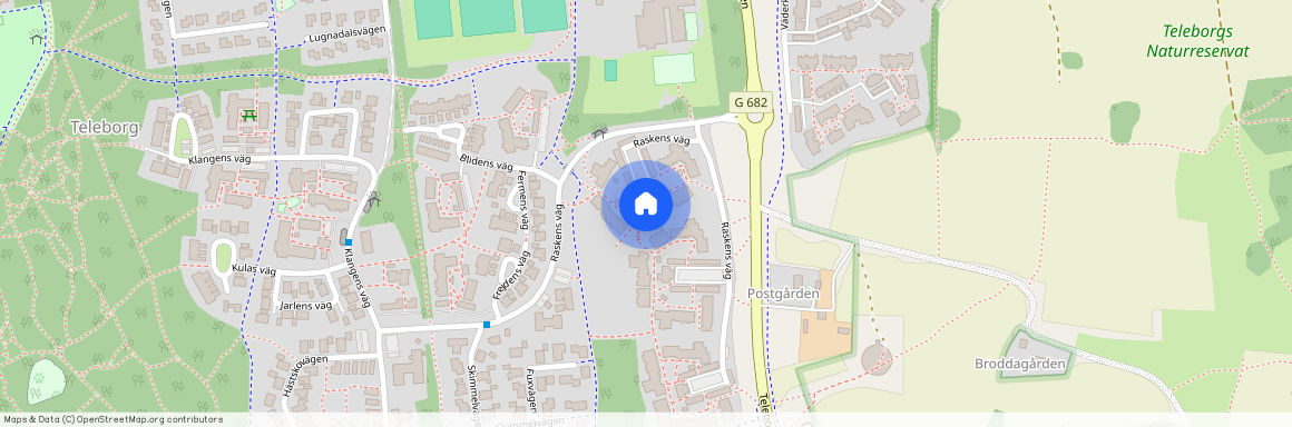 Teleborg, Växjö, Kronoberg, Raskens väg 31 B