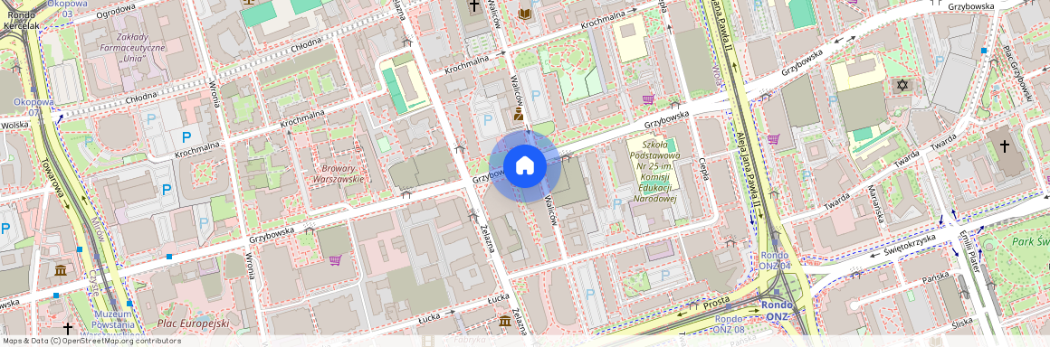 Wola, ul. Grzybowska 43A, Warszawa