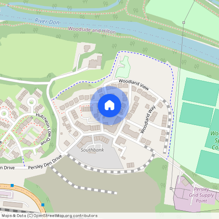 Persley Den Gardens, Danestone, Aberdeen, Aberdeenshire, AB21