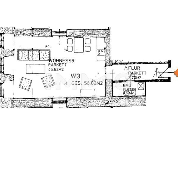 Elegante Loft-Wohnung mit Stuckdecken & Intarsientüren - Photo 1