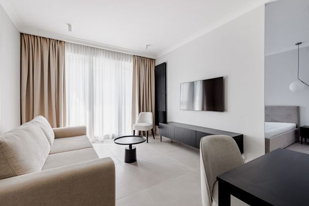 Dwupokojowy, stylowy apartament w Wilanowie 48 m² - Photo 1