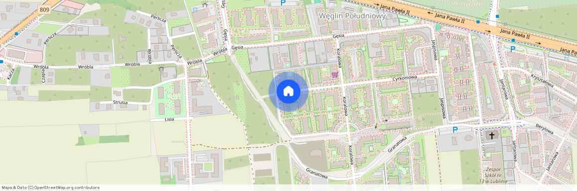 ul. Jemiołuszki, Węglin Południowy, Lublin, lubelskie