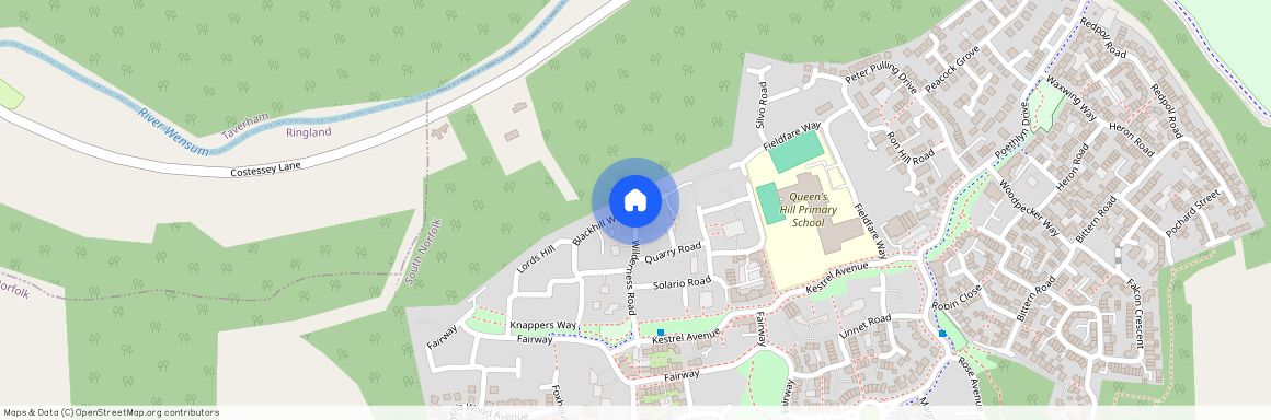 Blackhill Wood Lane, Costessey, Norwich, NR8