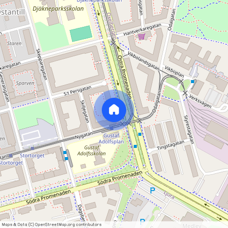 Östra Promenaden 48, Centrala Staden