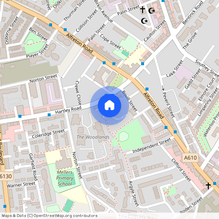 £140pppw incl bills - 6 Bed on Denison Street, Nottingham, NG7 3PH