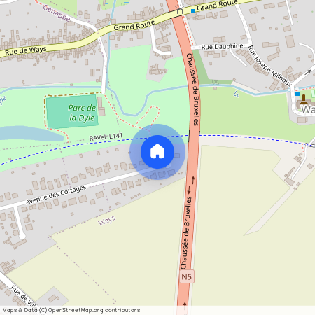 Avenue des Cottages 53, 1474 Ways