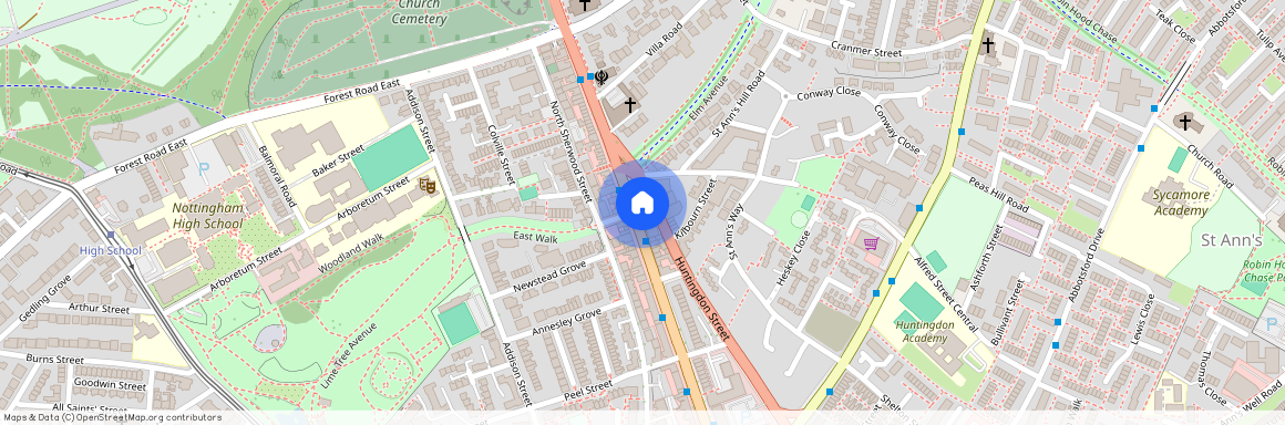 164 Mansfield Road, NOTTINGHAM NG1 3HW