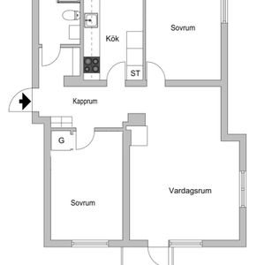 Odalvägen 7 B, Halmstad - Foto 2