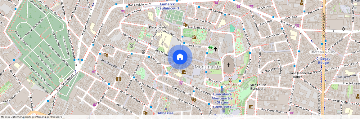 Paris XVIII - Rue Norvins.