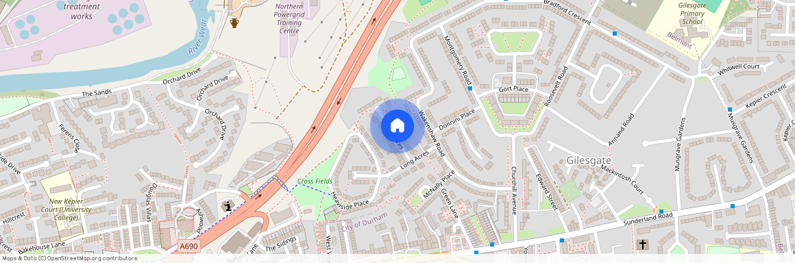 Long Acres, Gilesgate, Durham, DH1 1JF, Durham