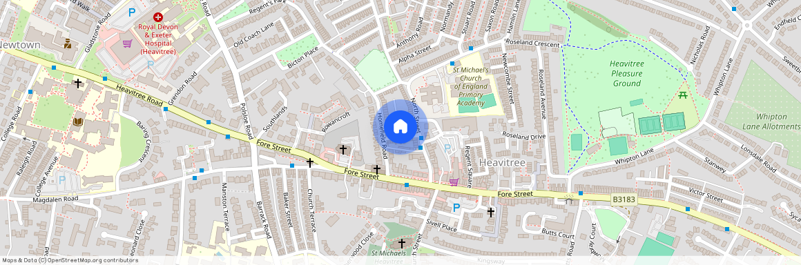 Oakfield Street, Exeter, EX1