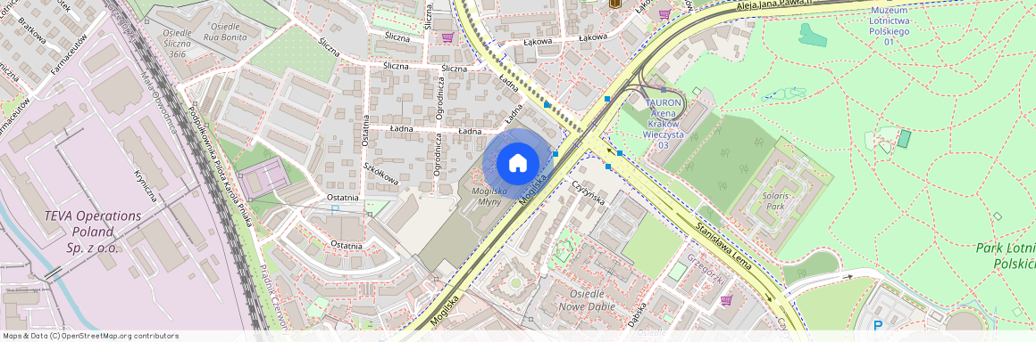 Śródmieście, Grzegórzki, ul. Mogilska, Kraków