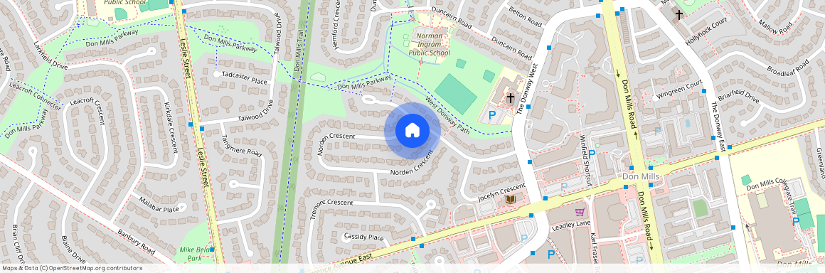 BSMNT 82 Norden Crescent, Banbury-Don Mills, Toronto, M3B 1B6