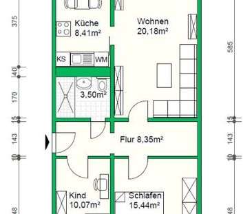 Barrierearme Wohnung im Erdgeschoss - Foto 1