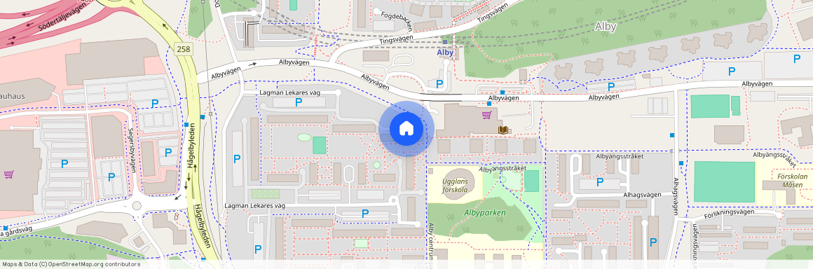 Alby, Botkyrka, Stockholm, Lagman Lekares väg 3